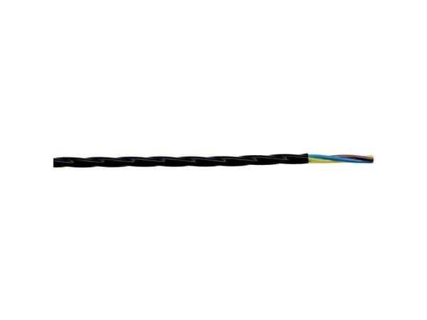 LAPP ÖLFLEX® HEAT 205 MC Korkean lämpötilan kaapeli 2 x 0,50 mm² Musta 91210-500 500 m