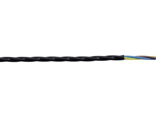 LAPP ÖLFLEX® HEAT 205 MC Högtemperaturkabel 2 x 1 mm² Svart 91230-100 100 m