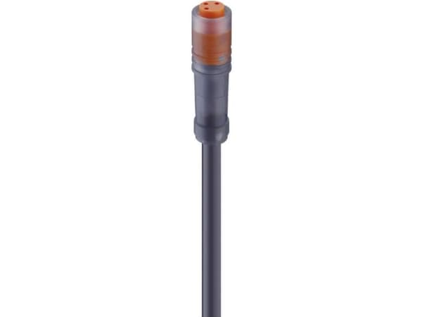 Lumberg Automation 11285-1 Sensor, ställdonskontakt, M8 Anslutning, rak 5,00 m Antal poler (RJ): 3 1 st