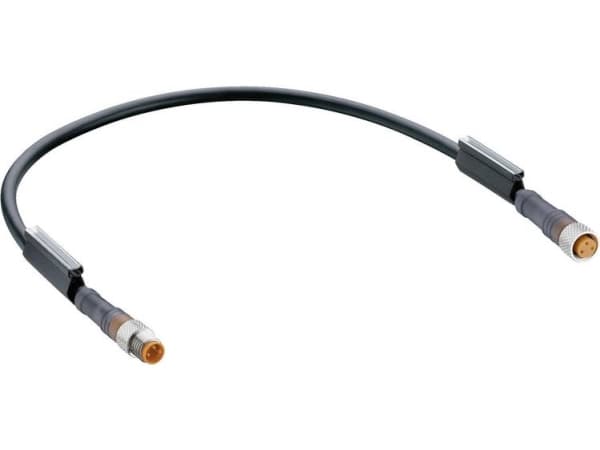 Lumberg Automation RSMV 3-RKMV 3-224/2M-1 Anturi, toimilaitteen liitin, M8 Liitin, suora, Liitäntä, suora 2.00 m Napaluku (RJ): 3 1 kpl 1 kpl