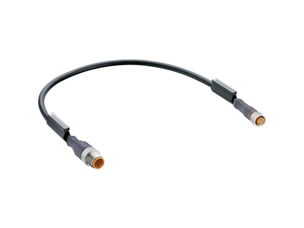 Lumberg Automation RST 3-RKMV 3-224/1M-1 Anturi, toimilaitteen liitin, M8 Liitin, suora, Liitäntä, suora 1.00 m Napaluku (RJ): 3 1 kpl