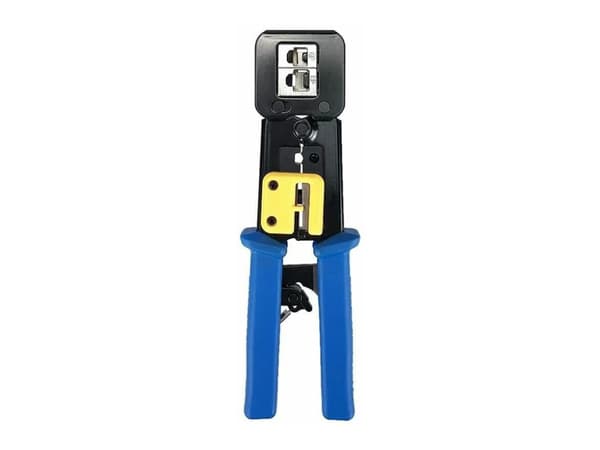MicroConnect Easy-Connect - Krampeverktøy - svart, blå