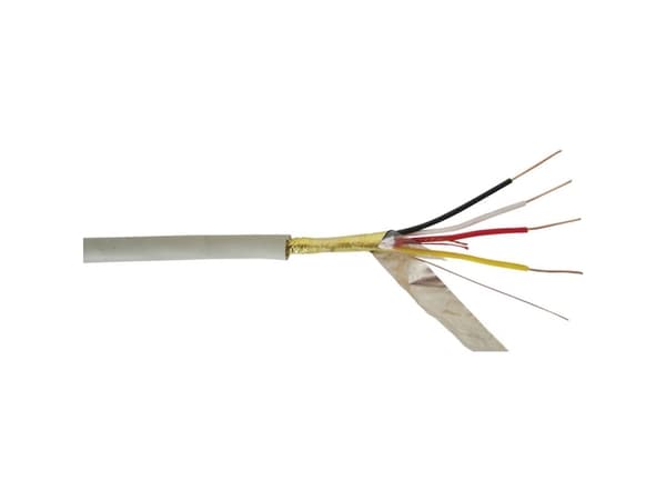 VOKA Kabelwerk 100819-00-100 Telefonkabel J-Y(ST)Y 6 x 2 x 0.6 mm Stengrå (RAL 7032) 100 m