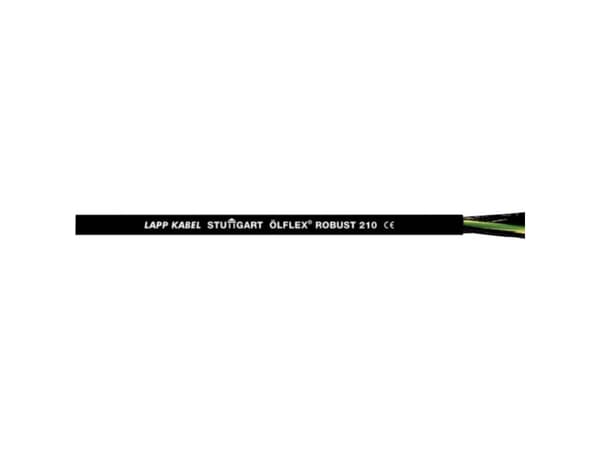 LAPP ÖLFLEX® ROBUST 210 Styrkabel 7 x 0,50 mm² Svart 21889-100 100 m