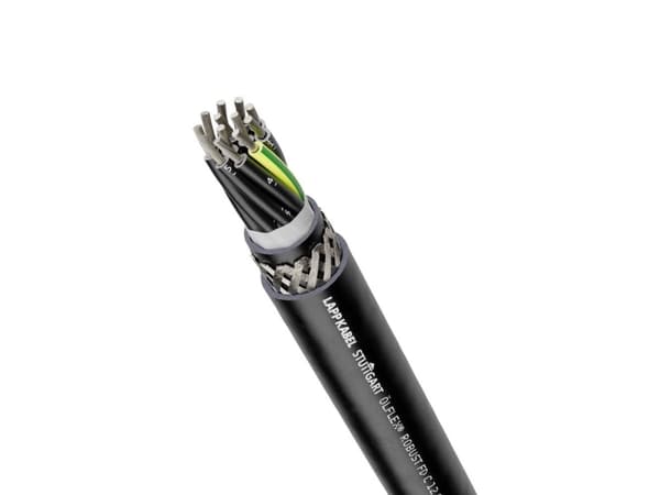 LAPP 26705-50 Slæbekædekabel ÖLFLEX® ROBUST FD C 12 G 0.75 mm² Sort 50 m