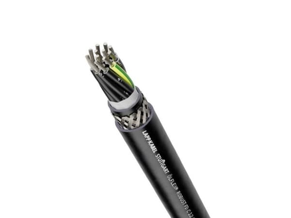 LAPP 26705-50 Slæbekædekabel ÖLFLEX® ROBUST FD C 12 G 0.75 mm² Sort 50 m