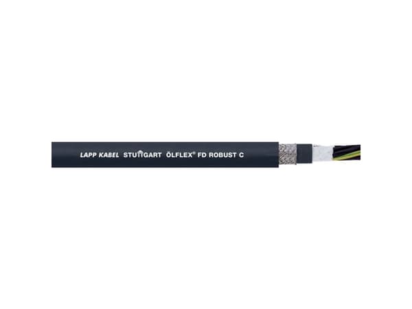 LAPP 26705-50 Slæbekædekabel ÖLFLEX® ROBUST FD C 12 G 0.75 mm² Sort 50 m
