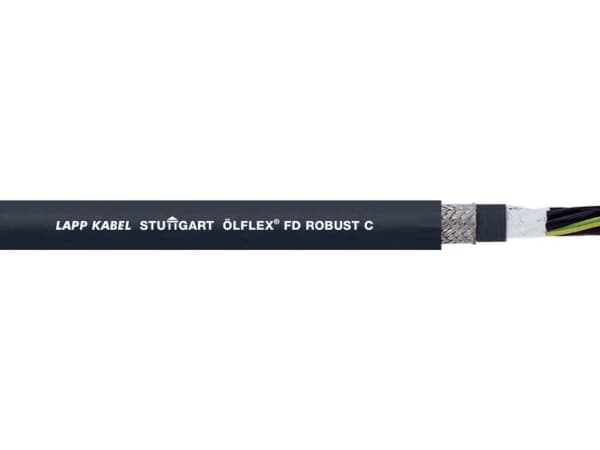 LAPP 26705-50 Slæbekædekabel ÖLFLEX® ROBUST FD C 12 G 0.75 mm² Sort 50 m