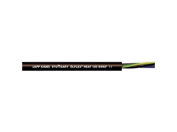 LAPP ÖLFLEX® HEAT 180 EWKF Högtemperaturkabel 7 G 1 mm² Svart 46110-100 100 m