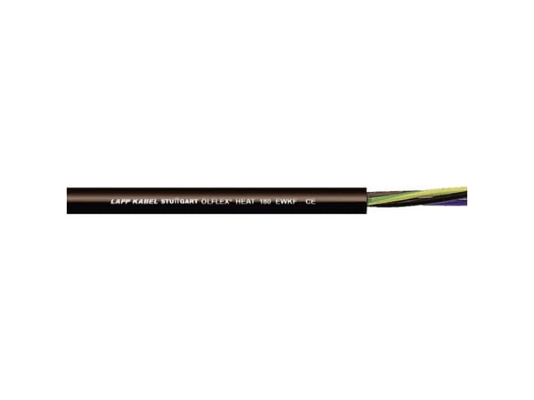 LAPP ÖLFLEX® HEAT 180 EWKF Högtemperaturkabel 7 G 1 mm² Svart 46110-100 100 m