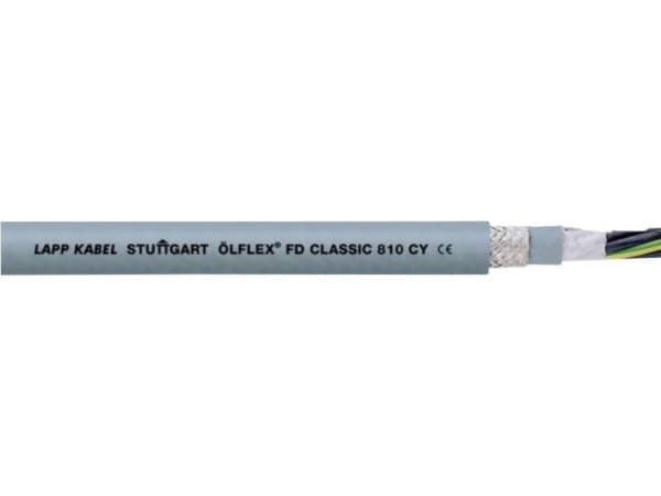 LAPP 26231-100 Peräkaapeli ÖLFLEX® FD CLASSIC 810 CY 3 G 1 mm² Harmaa 100 m