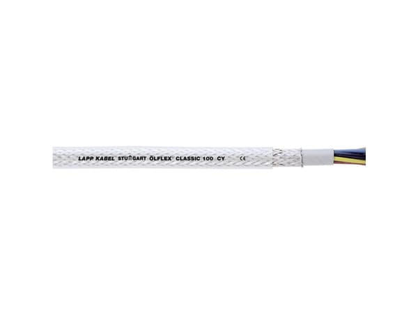 LAPP ÖLFLEX® CLASSIC 100 CY Styreledning 4 G 0.50 mm² Transparent 350033-100 100 m