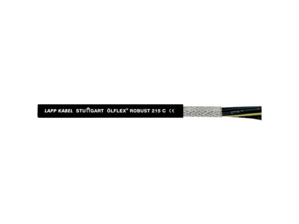 LAPP ÖLFLEX® ROBUST 215 C Styrkabel 4 x 1 mm² Svart 22737-100 100 m