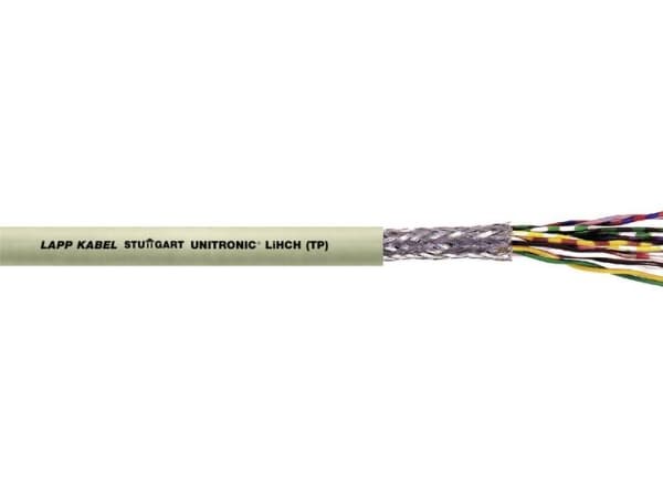 LAPP 38404-100 Datakaapeli UNITRONIC LIHCH (TP) 4 x 2 x 0,25 mm² Grå 100 m