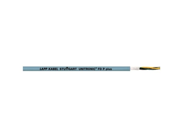 LAPP 28671-500 Slæbekædekabel UNITRONIC® FD P PLUS 7 x 0.34 mm² Grå 500 m