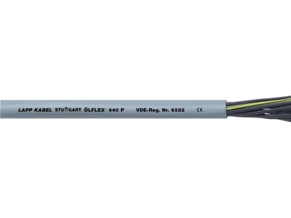 LAPP ÖLFLEX® 440 P Styreledning 4 G 1 mm² Grå 12827-100 100 m