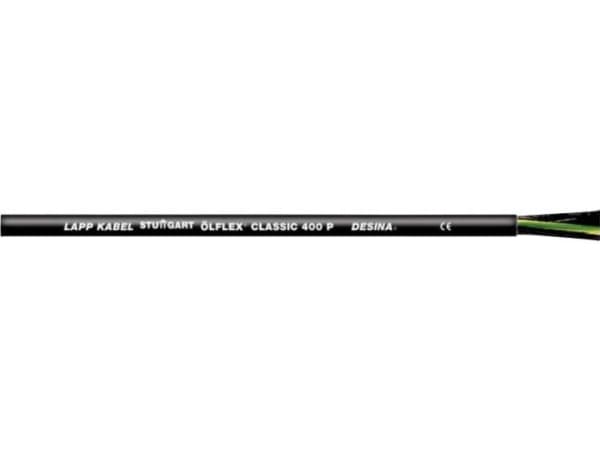 Lapp ÖLFLEX CLASSIC 400 P, Mellomspenningskabel, Grå, Polyvinylklorid (PVC), Semi-stiv polyvinylklorid (SR-PVC), Kopper, 0.5 mm²