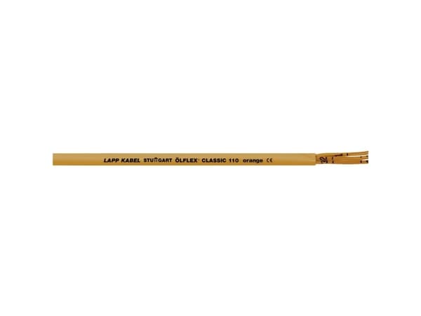 LAPP ÖLFLEX® CLASSIC 110 ORANGE Styreledning 2 x 1 mm² Orange 19700-100 100 m