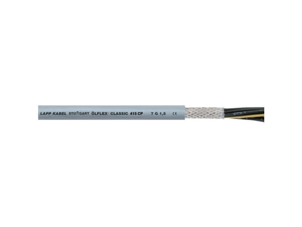 LAPP ÖLFLEX® 415 CP Styreledning 4 x 0.75 mm² Grå 1314021-100 100 m