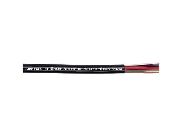 Lapp ÖLFLEX TRUCK 470 P FLRYY11Y, Power extension, Svart, 50 m, -40 - 85 ° C, 60 V