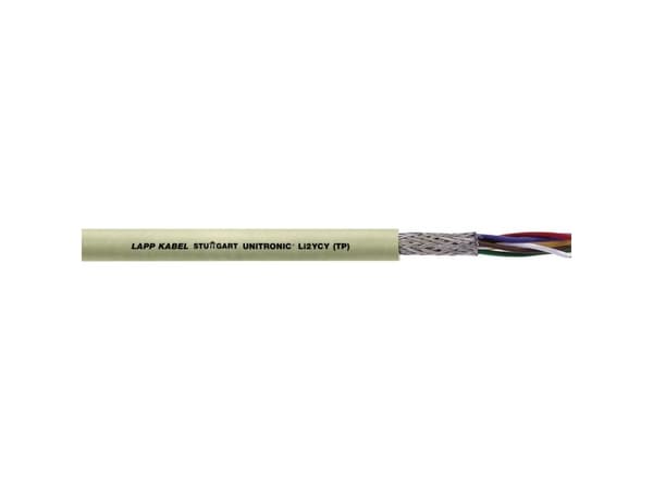 LAPP 31325-100 Datakabel UNITRONIC® Li2YCY (TP) 2 x 2 x 0.34 mm² Grå 100 m