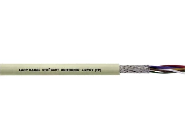 LAPP 31325-100 Datakabel UNITRONIC® Li2YCY (TP) 2 x 2 x 0.34 mm² Grå 100 m
