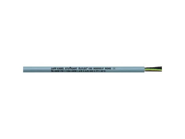 LAPP ÖLFLEX® 150 Styreledning 2 x 0,50 mm² Grå 15002-150 150 m