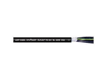 Lapp ÖLFLEX FD 891, 100 m, Sort, PVC, 153,6 kg/km, 263 kg/km, 300 V