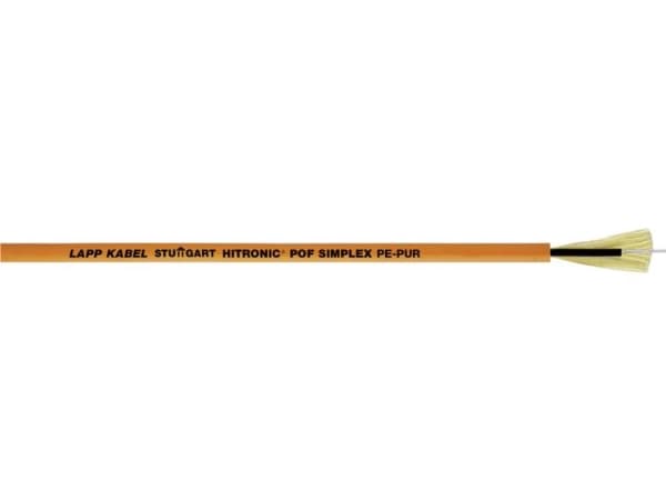 LAPP 28320001-100 POF-kabel Hitronic POF 980/1000 µ Simplex Orange 100 m