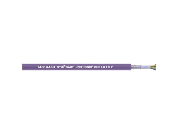 LAPP 2170213-100 Väyläkaapeli UNITRONIC® BUS 1 x 2 x 0,25 mm² Violet 100 m