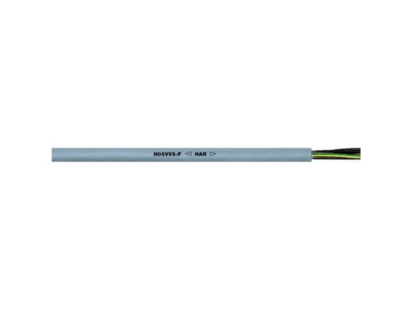 LAPP H05VV-F Styreledning 12 G 1 mm² Grå 11021-100 100 m