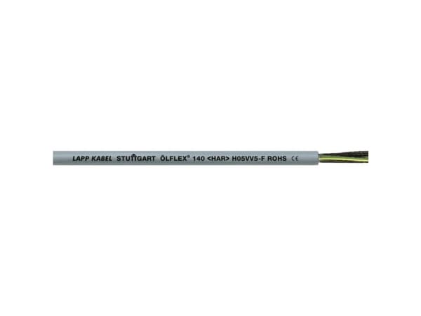 LAPP H05VV-F Styreledning 12 G 1 mm² Grå 11021-100 100 m