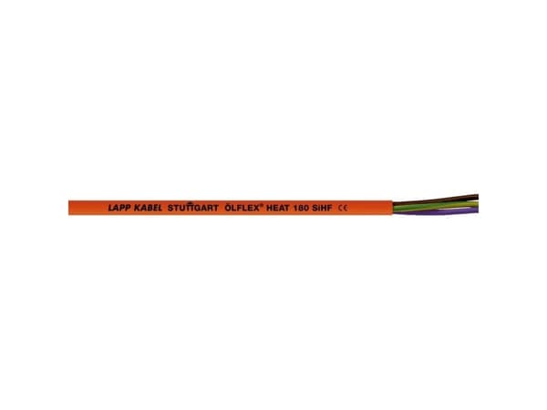 LAPP ÖLFLEX® HEAT 180 SIHF Högtemperaturkabel 3 G 0,75 mm² Röd, brun 46002-100 100 m
