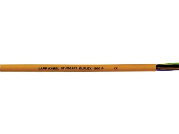 LAPP 123553-100 Tilslutningskabel ÖLFLEX® 500 P 4 x 2.5 mm² Orange 100 m