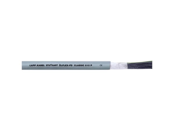 LAPP 26321-100 Släppkabel ÖLFLEX® CLASSIC FD 810 P 4 G 0,75 mm² Grå 100 m