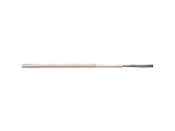 LAPP 65109-100 Korkean lämpötilan johdin ÖLFLEX® HEAT 180 SIF 1 x 10 mm² Valkoinen 100 m