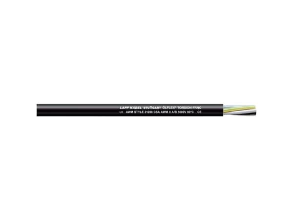 LAPP ÖLFLEX® TORSION FRNC Styreledning 12 G 1 mm² Sort 1150373-100 100 m