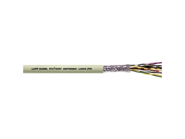 LAPP 38302-500 Datakabel UNITRONIC LIHCH (TP) 2 x 2 x 0.14 mm² Grå 500 m