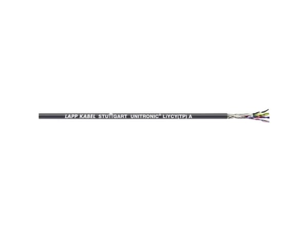 LAPP 66234-152 Datakabel UNITRONIC® LiYCY (TP) A 4 x 2 x 0.23 mm² Mørkegrå 152 m
