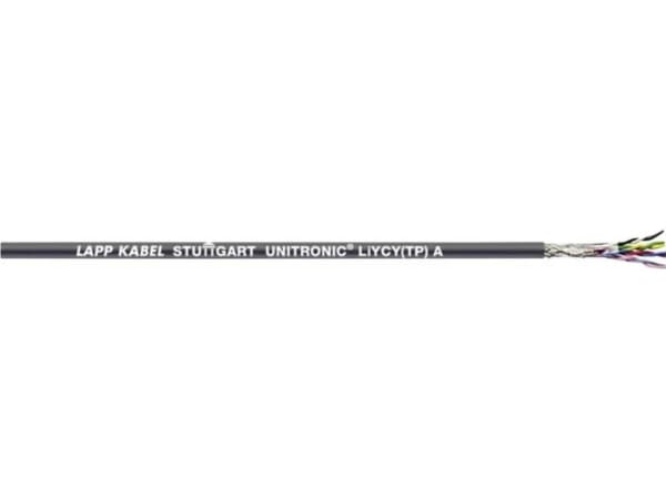 LAPP 66234-152 Datakabel UNITRONIC® LiYCY (TP) A 4 x 2 x 0.23 mm² Mørkegrå 152 m