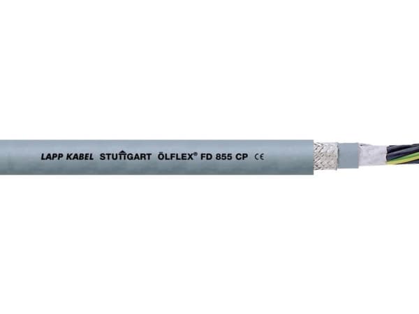 LAPP 27621-100 Vetokaapeli ÖLFLEX® FD 855 CP 3 G 0,75 mm² Harmaa 100 m