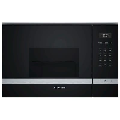 Inbyggnadsmikrovågsugn med grill Siemens AG BE525LMS0 MF 20 L 1270W Svart