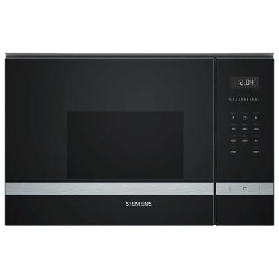 Inbyggnadsmikrovågsugn Siemens AG BF525LMS0 20 L 1270W Svart