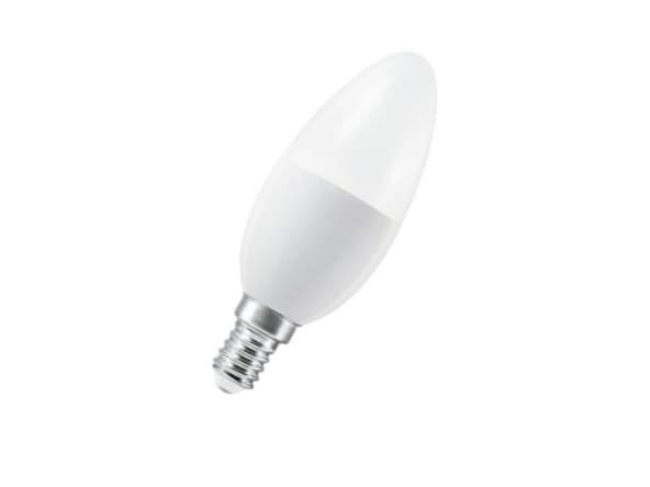 LEDVANCE SMART+ AC33919 - LED-glödlampa - form: B40 - E14 - 4.9 W (motsvarande 40 W) - klass F - varmt vitt ljus - 2700 K - vit