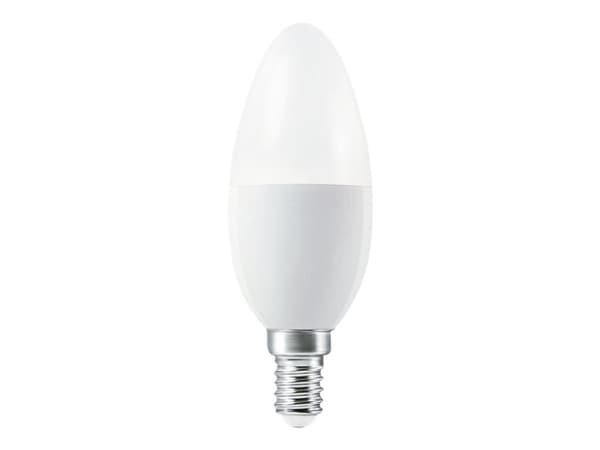 LEDVANCE SMART+ AC33919 - LED-glödlampa - form: B40 - E14 - 4.9 W (motsvarande 40 W) - klass F - varmt vitt ljus - 2700 K - vit