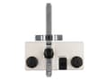Pikkukuva 5 / 5: Makita 199232-5, Guide rail adapter, Makita, DHS660 DHS660RTJ DHS660Z DHS661 DHS661RTJU DHS661ZU, Musta, Hopea