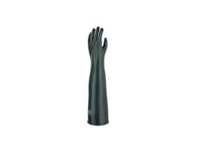 Handske Emperor 43 cm Str L Latex Sort,1 par