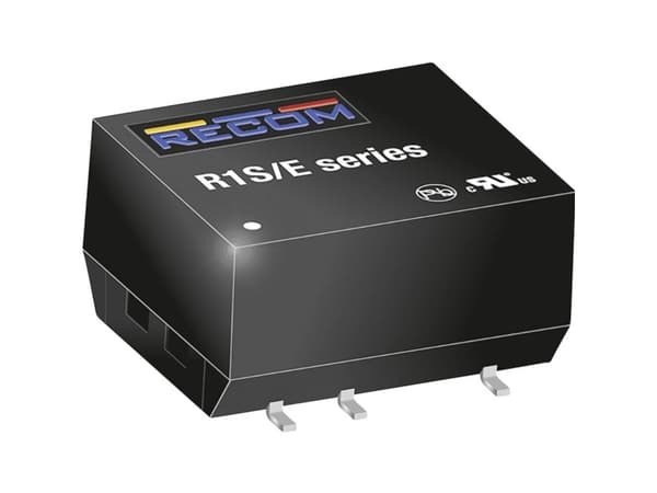 RECOM R1S-3.305/E DC/DC-omvandlare, SMD 5 200 mA 1 W Antal utgångar: 1 x