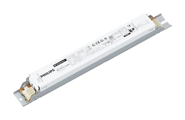 Philips HF-P 158 TL-D III 220-240V 50/50Hz IDC, Ballast, Grå, Hvid, -25 - 60 °C, Strøm, 220-240 V, 50 - 60 Hz