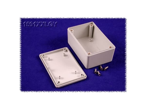 Hammond Electronics 1591XXLGY Universalkabinet 87 x 57 x 40 ABS Grå 1 stk Hammond Electronics 1591XXLGY Universalkabinet 87 x 57 x 40 ABS Grå 1 stk
